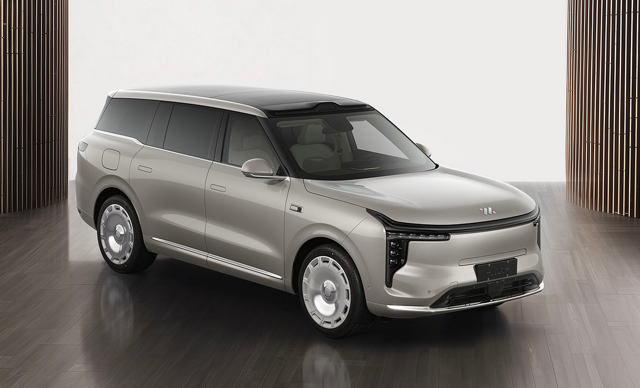 智己首款中大型增程SUV LS9完成工信部申报 大饼轮毂太吸睛